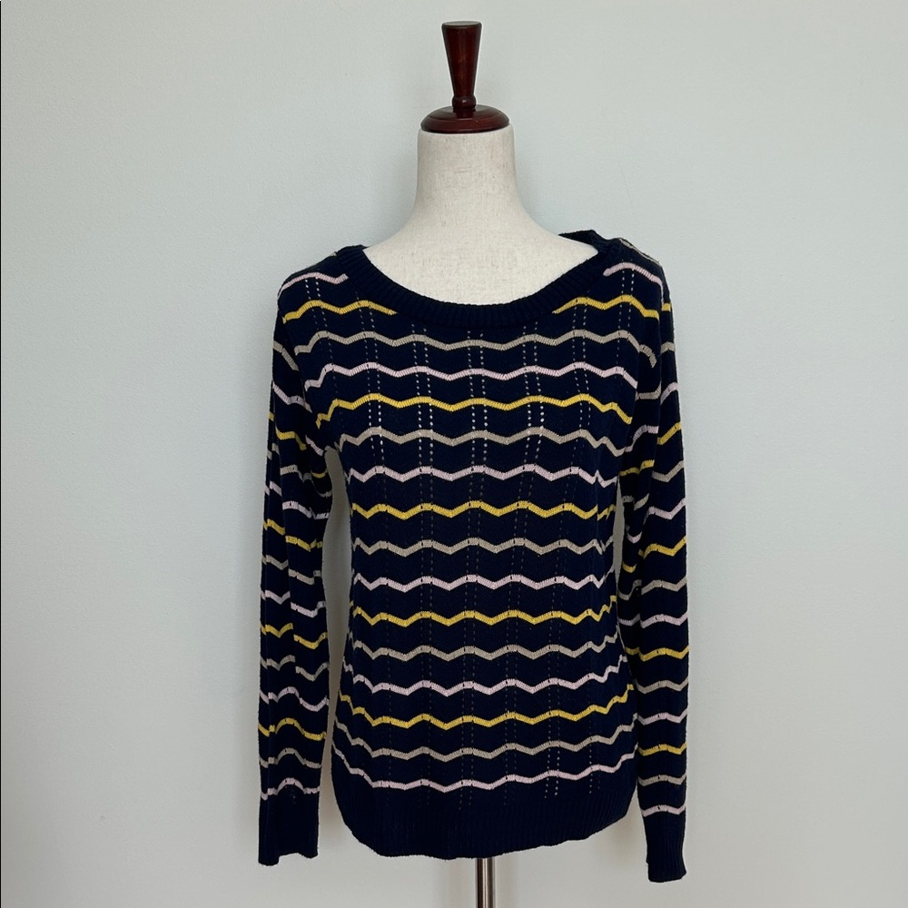 Pins & Needles Lightweight Striped‎ Sweater Size Large
